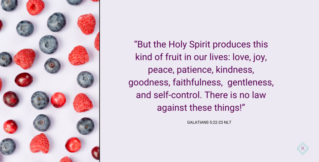 What is the fruit of the Spirit?